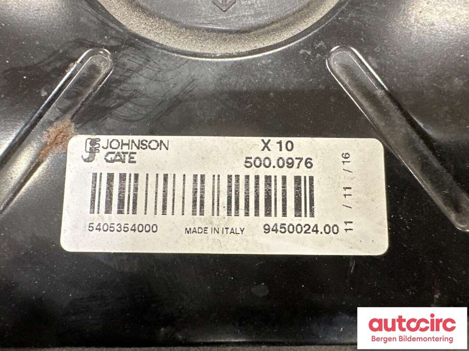 Kjølevifte til Renault Zoe 2013-2019 (Fase 1)  (RENAULT|214818864R|214758569R|)