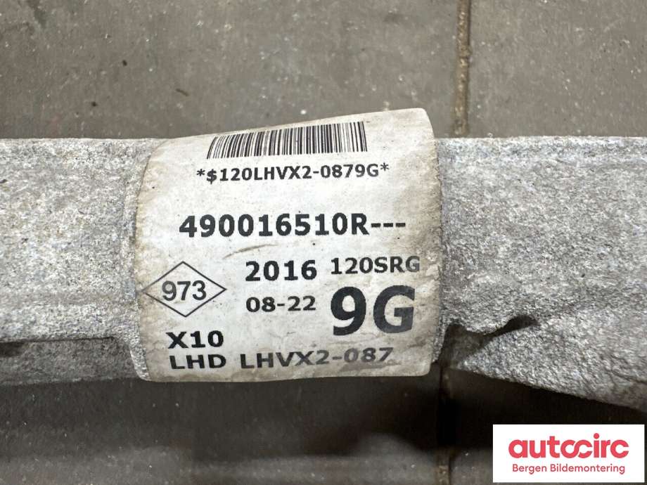 Tannstang til Renault Zoe 2013-2019 (Fase 1)  (RENAULT|490016510R|)