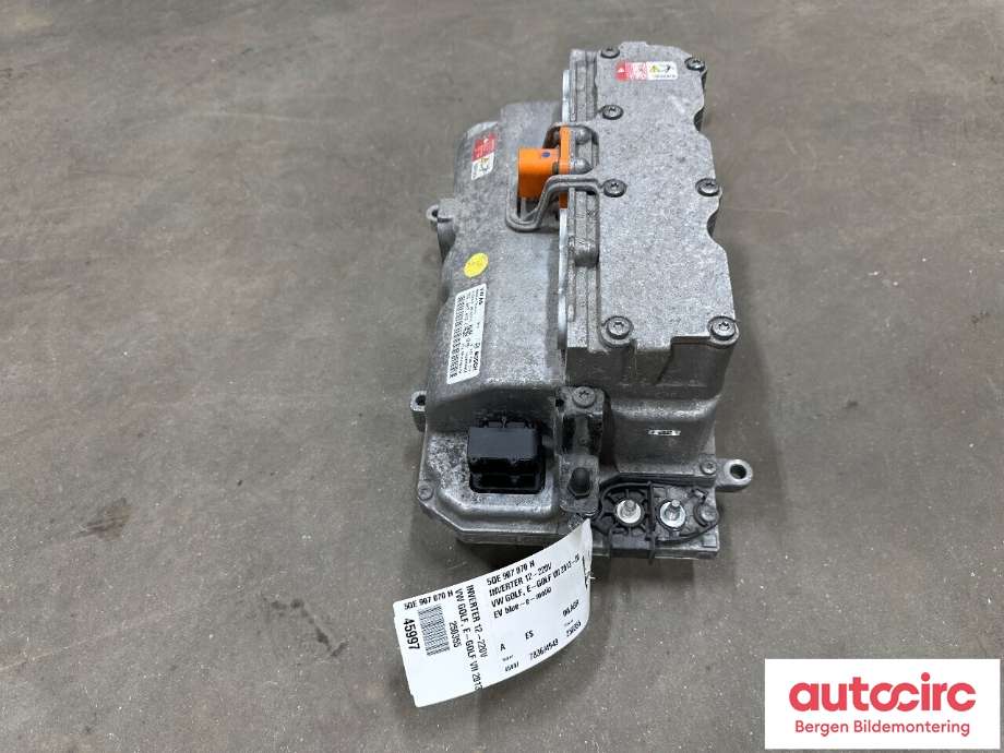 Inverter elbil til VW e-Golf 2014-2017 (Fase 1)  (VOLKSWAGEN|5QE 907 070 H|)