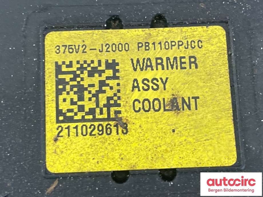 Diverse deler til Kia e-Soul 2019-->> (Type III)  (KIA|375V2-J2000)