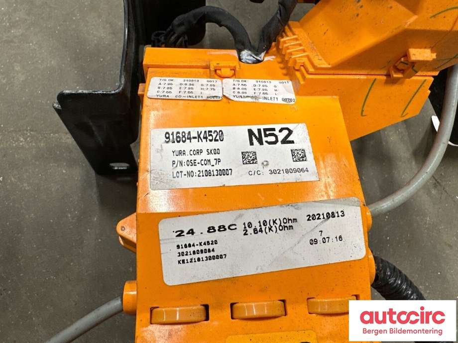 Diverse deler til Hyundai Kona 2021-2023 (Type I, Fase 2)  (HYUNDAI|91684K4520|)