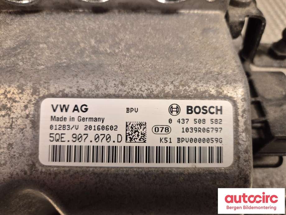 Inverter elbil til VW e-Golf 2014-2017 (Fase 1)  (VOLKSWAGEN|5QE 907 070 H|)