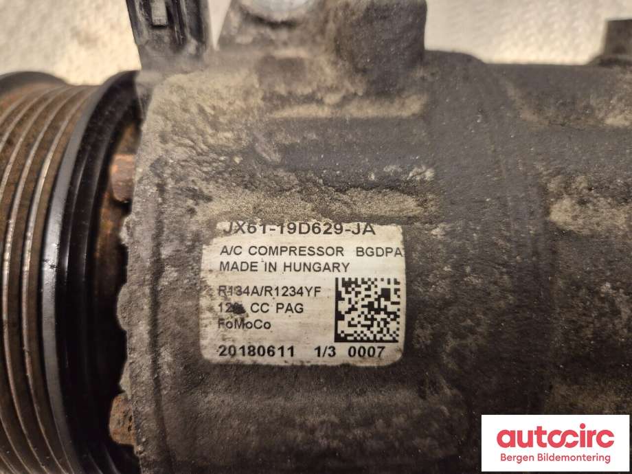 Aircondition kompressor til Ford Transit Connect 2018-->> Type II, Fase 2  (FORD|2595988|JX61-19D629-JB|)