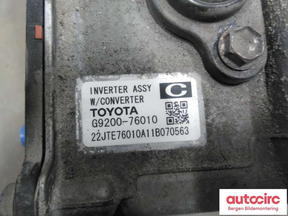 Inverter hybrid til Lexus CT 2010-2020 (LEXUS|G92A076020|)