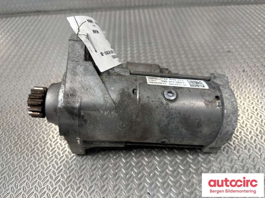 Starter diesel til VW Golf VII 2012-2017 (Fase 1)  (VOLKSWAGEN|02E 911 023 T|02E 911 022 C|)