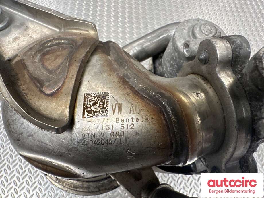EGR-kjøler til VW Golf VII 2012-2017 (Fase 1)  (VOLKSWAGEN|04L 131 512 D|04L 131 512 BQ|04L 131 512)