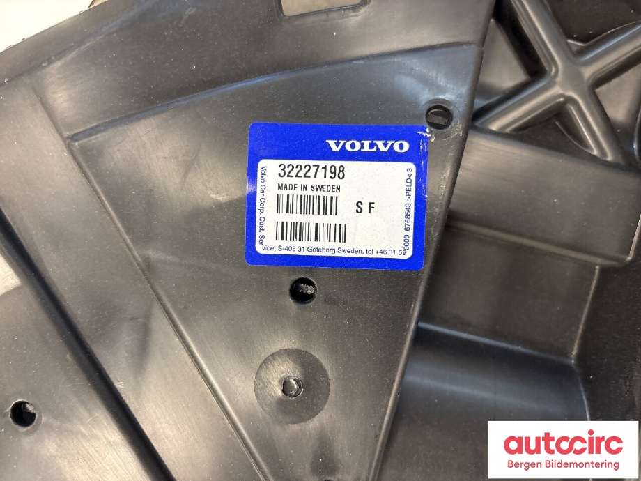 Motorplate under motor til Volvo V60 / V60 CC 2018-->> (Type II)  (32227198|)
