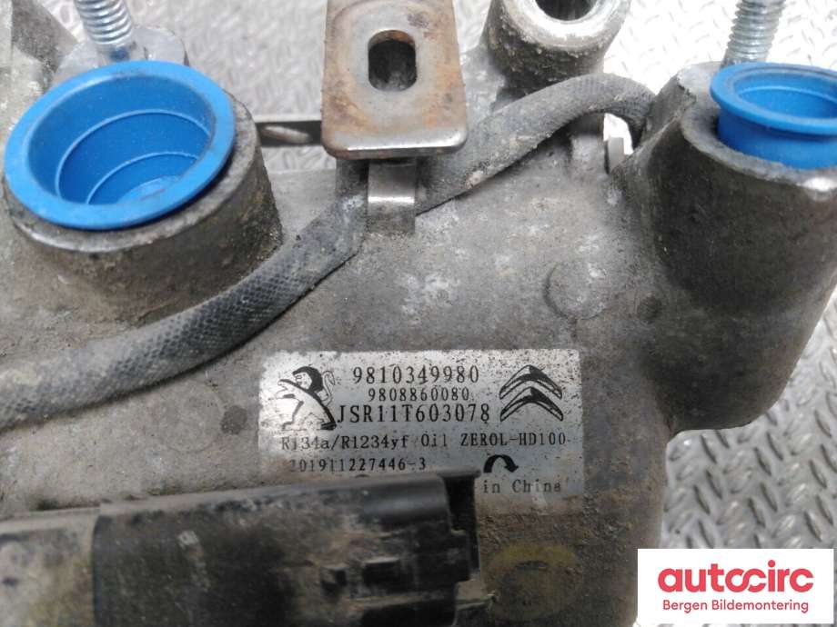 Aircondition kompressor til Toyota Proace 2016-->> (Type II)  (TOYOTA|SU001A7274|SU001A7752|)