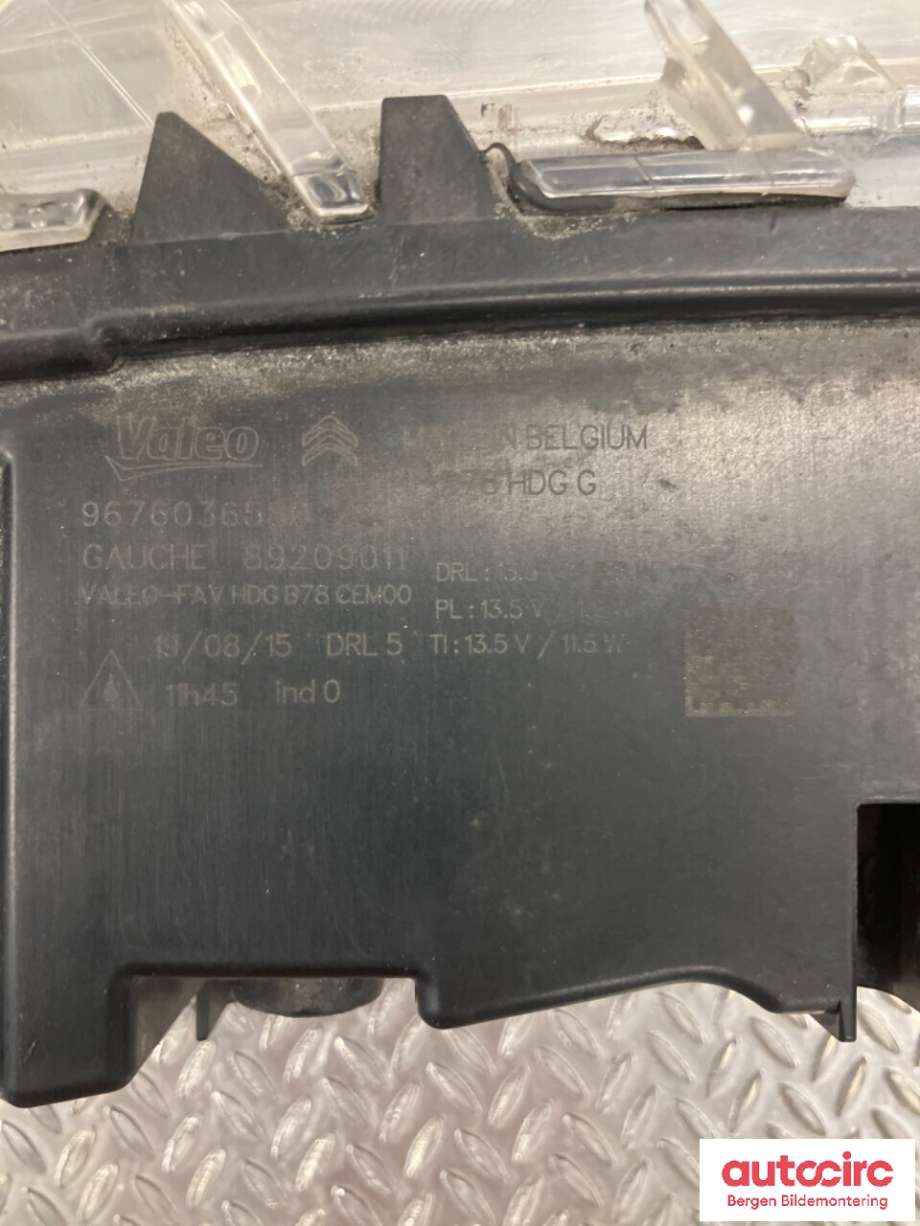 Blinklykt venstre til Citroën C4, Picasso 2013-2018 (Type II)  (CITROEN|98 334 040 80|)