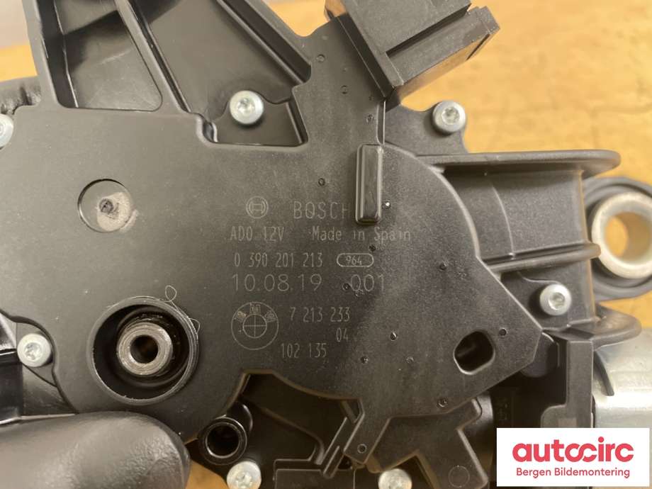 Viskermotor bakrute til BMW 5-Serie 2010-2017 (F10/F11) (F10/F11) (BMW|0 390 201 213|)