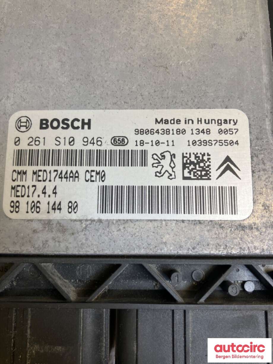 Styreenhet motor til Citroën C4, Picasso 2013-2018 (Type II)  (CITROEN|16 123 756 80|)