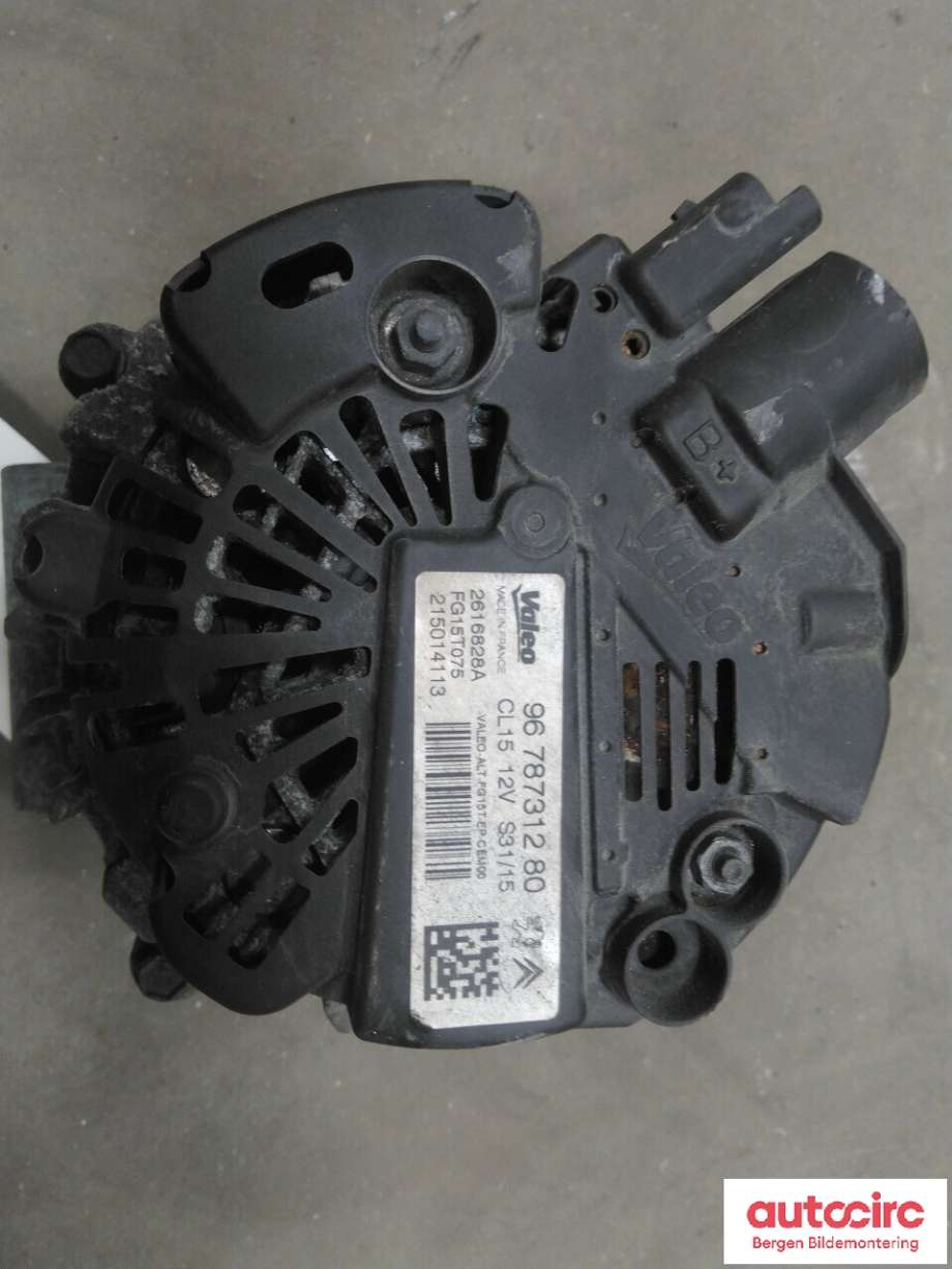Dynamo til Citroën C4, Picasso 2013-2018 (Type II)  (CITROEN|98 222 307 80|)