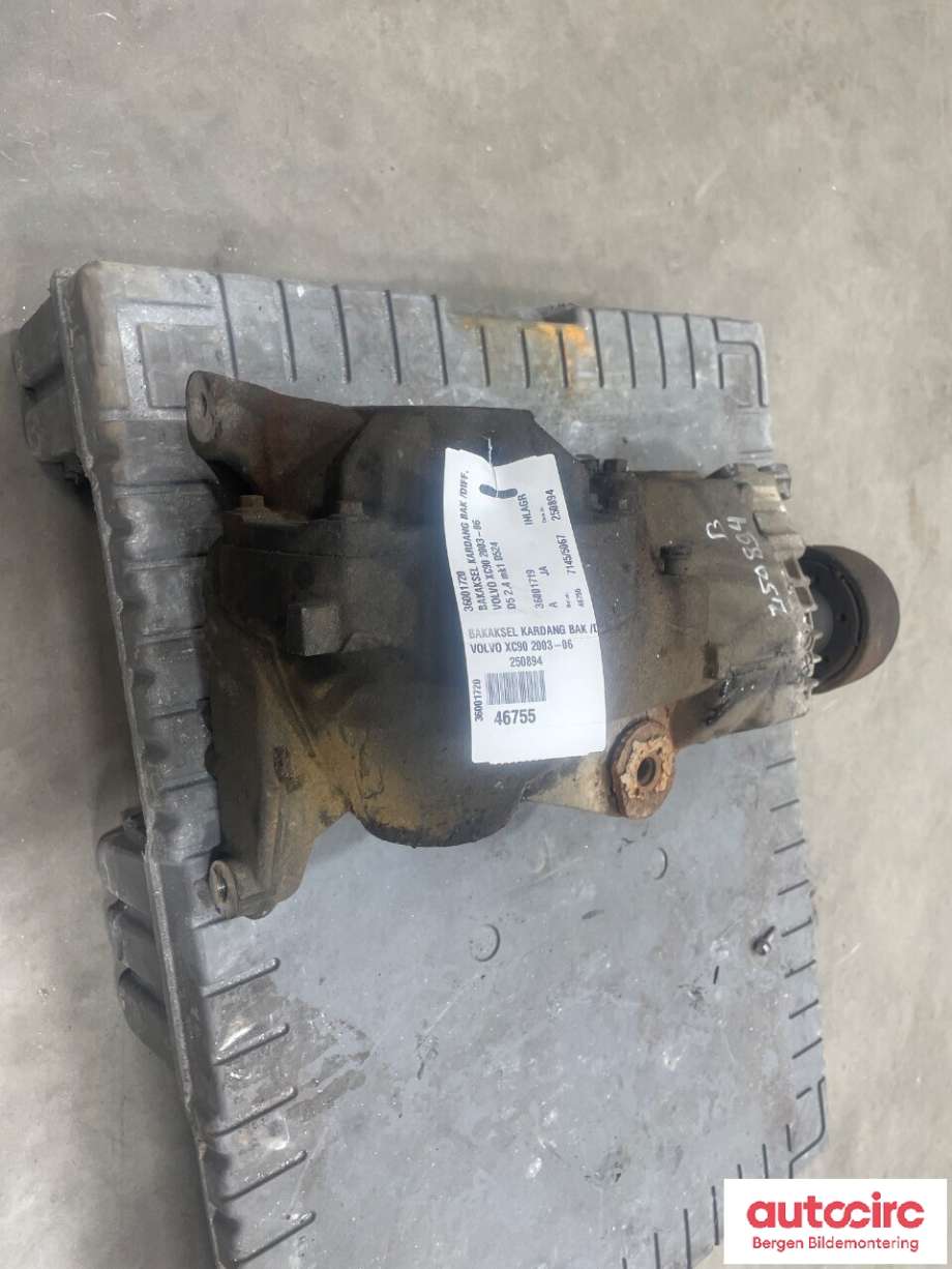 Kardang klokke bak til Volvo XC90 2002-2006 (Type I, Fase 1) (VOLVO|36001720|36001719|)
