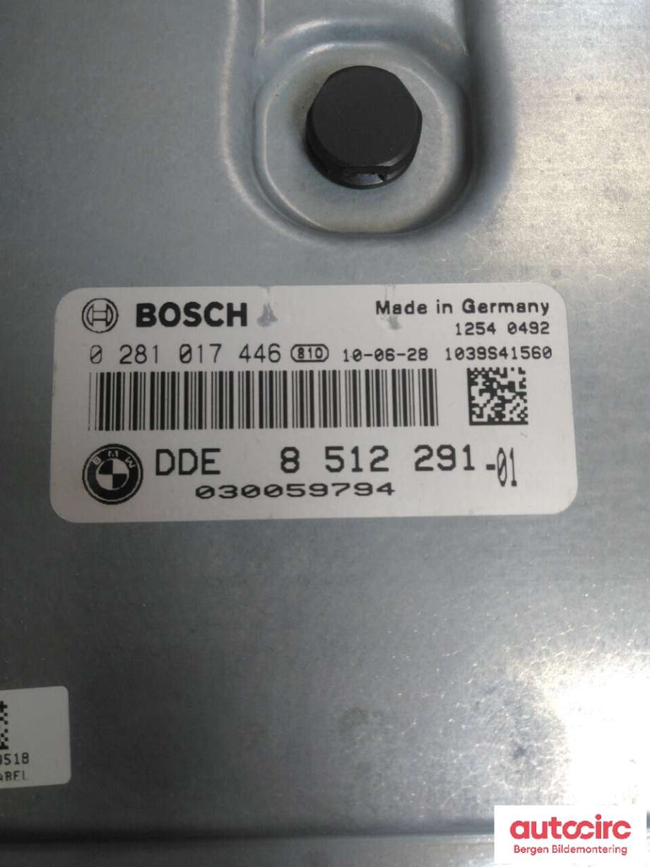 Styreenhet motor til BMW 3-Serie 2005-2011 (E90/E91/E92/E93) (E90/E91/E92/E93) (BMW|13 61 8 519 671|)