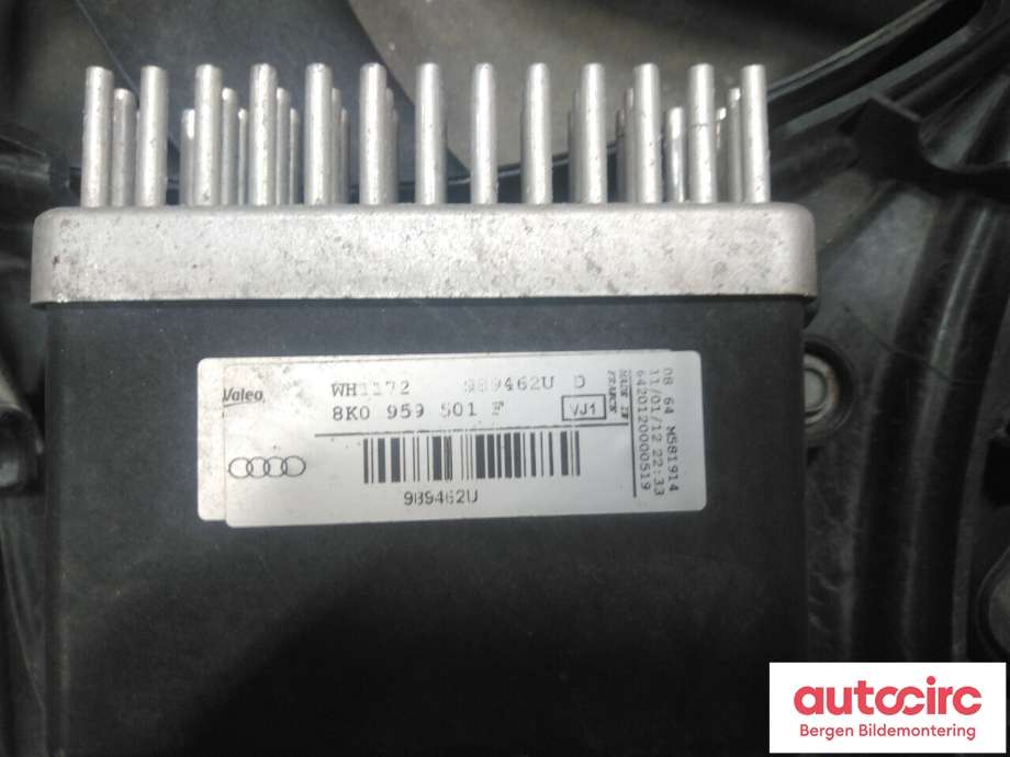 Kjølevifte til Audi A5 2007-2016 (Type I) (AUDI|8K0 121 207 B|)