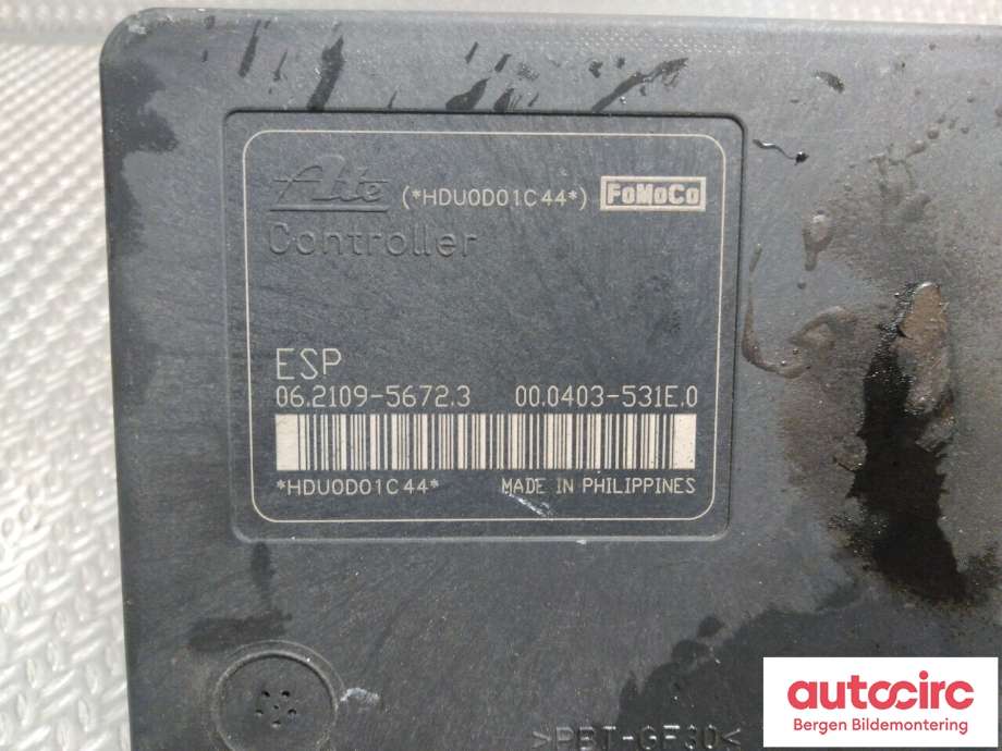 ABS sentral til Ford Fiesta 2008-2012 (Type VI, Fase 1)  (FORD|1715773|)