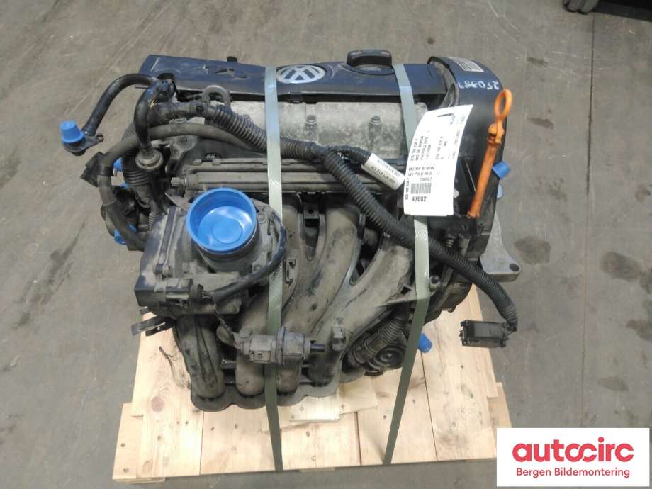 Motor bensin til VW Polo 2009-2014 (Type V, Fase 1)  (VOLKSWAGEN|036 100 038 P|036 100 039 R|CGGB)