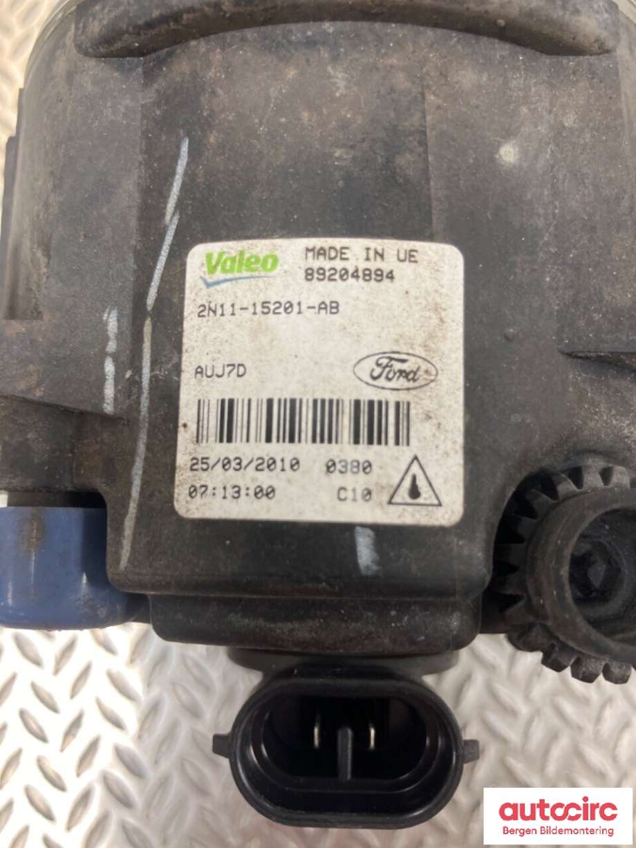Tåkelykt høyre foran til Ford Fiesta 2008-2012 (Type VI, Fase 1)  (FORD|1209177|2N11-15201-AB|)