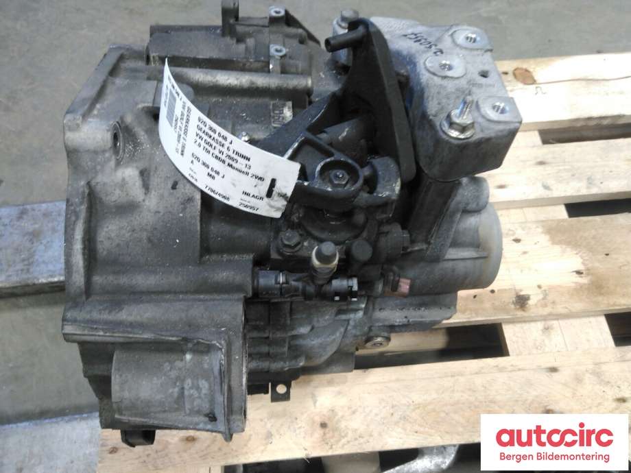 Girkasse manuell 6-trinn til VW Golf VI 2008-2012  (VOLKSWAGEN|02Q 300 048 J|LHD)