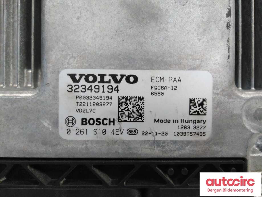 Styreenhet diverse til Volvo XC40 2018-2024  (VOLVO|32349194|)