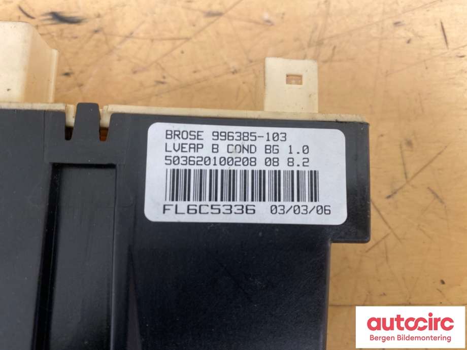 Ruteheis venstre til Peugeot 307 2005-2008 (Fase 2)  (PEUGEOT|9221 S6|9221 CG|)