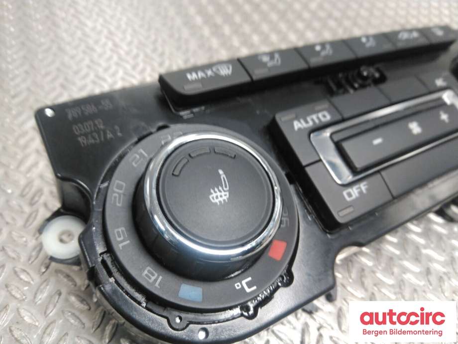 Varmeapparat betjening til Škoda Yeti 2009-2013 (Fase 1)  (SKODA|3T0 907 044 BS|)