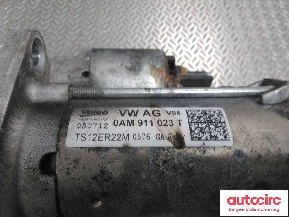 Starter til Škoda Yeti 2009-2013 (Fase 1)  (SKODA|0AM 911 023 T|)