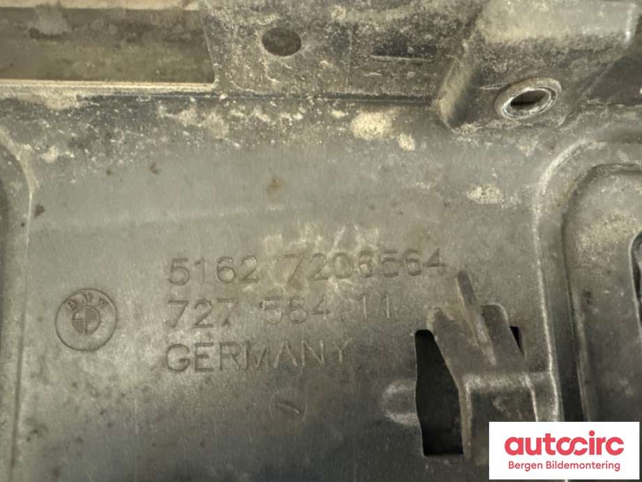 Spoiler bakluke til BMW 5-Serie 2010-2017 (F10/F11) (F10/F11) (BMW|51 62 7 207 511|)
