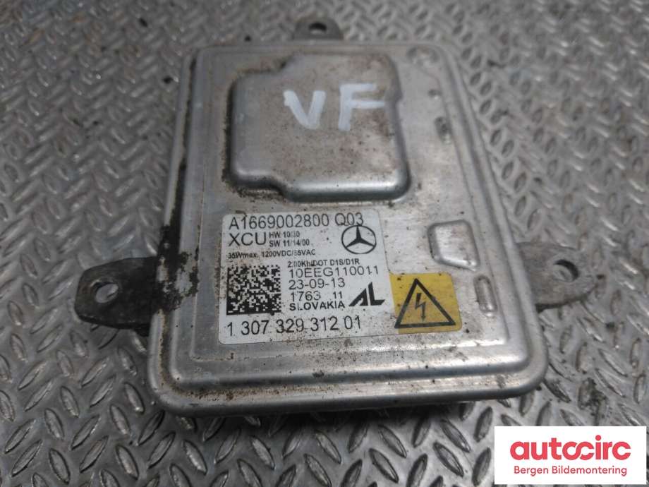 Styreenhet xenon/ballast til Mercedes A-Klasse 2012-2018 (W176) (W176) (MERCEDES|A 166 900 28 00|)