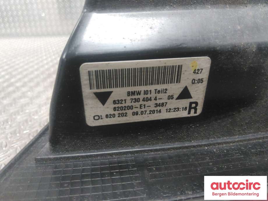 Baklykt høyre til BMW i3 2013-2022 (BMW|63 21 7 304 044|)