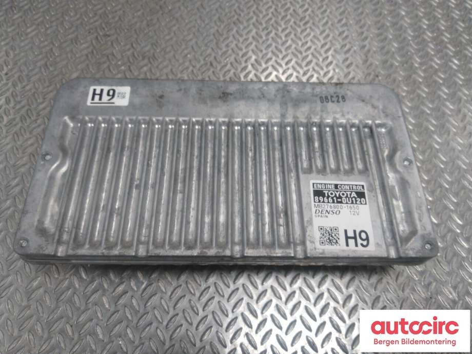 Styreenhet motor til Toyota Yaris 2014-2020 (Type III, Fase 2) (TOYOTA|896610U120|)