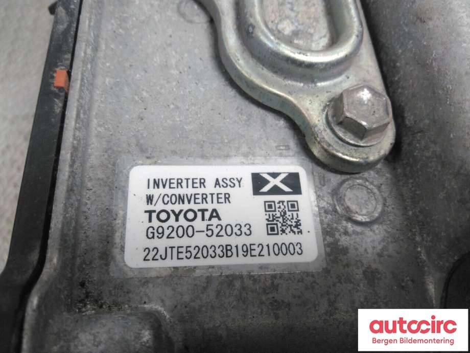 Inverter hybrid til Toyota Yaris 2014-2020 (Type III, Fase 2)  (TOYOTA|G920059047||G9200-52033)