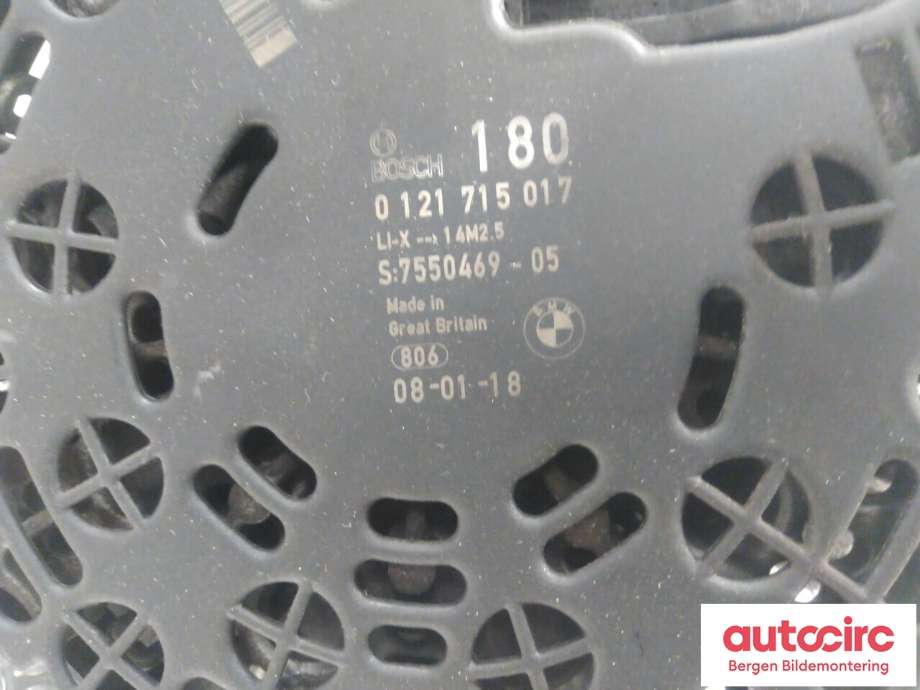 Dynamo til BMW 5-Serie 2003-2010 (E60/E61) (E60/E61) (BMW|12 31 7 542 351|)