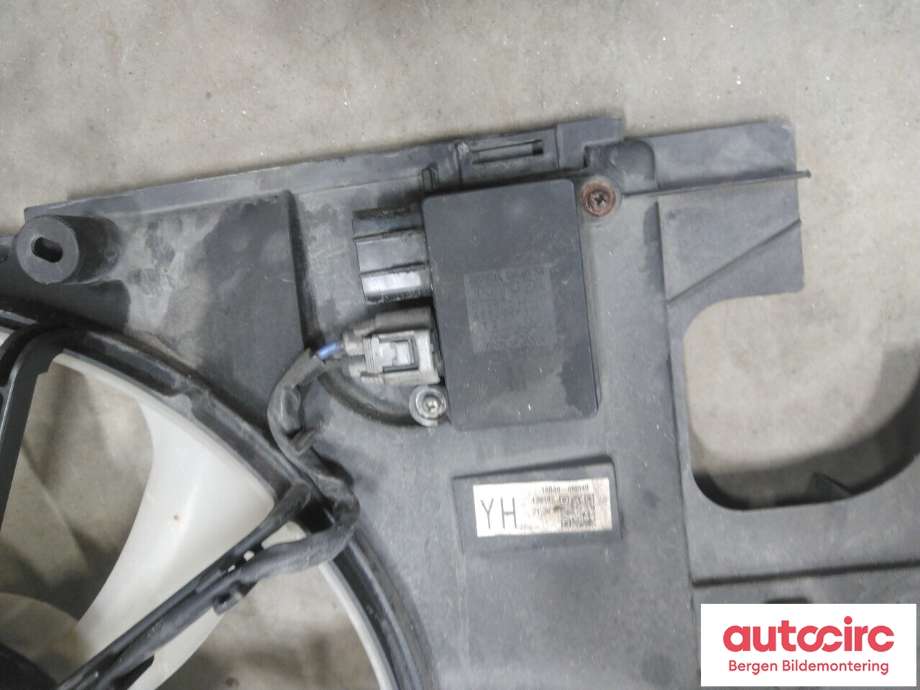Kjølevifte til Toyota Yaris 2012-2014 (Type III, Fase 1)  (TOYOTA|163610M100|)