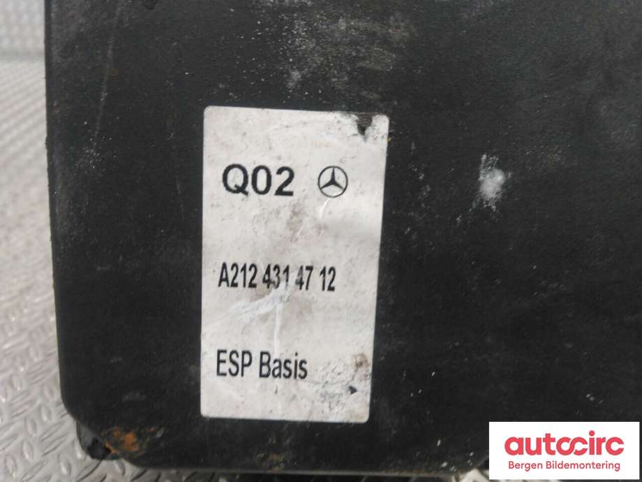 ABS sentral til Mercedes E-Klasse, Coupe/Cab 2009-2013 (Fase 1) (C207) (C207) (MERCEDES|A 212 431 30 12|)