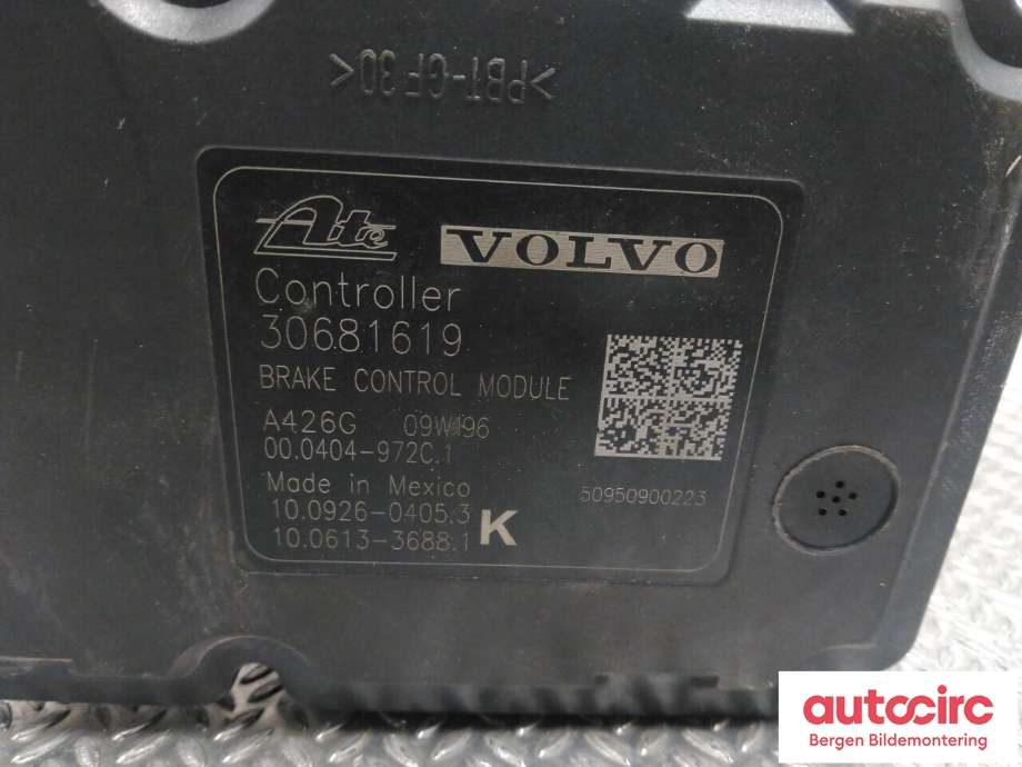 ABS sentral til Volvo V70 2007-2013 (Type III, Fase 1) (VOLVO|31261143|)