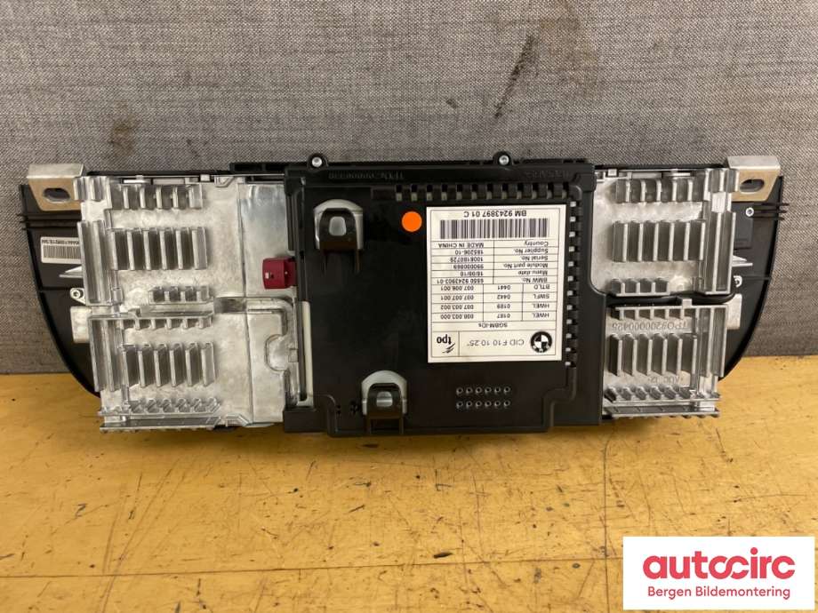 Instrument kjørecomputer til BMW 5-Serie 2010-2017 (F10/F11) (F10/F11) (BMW|65 50 9 266 384|)