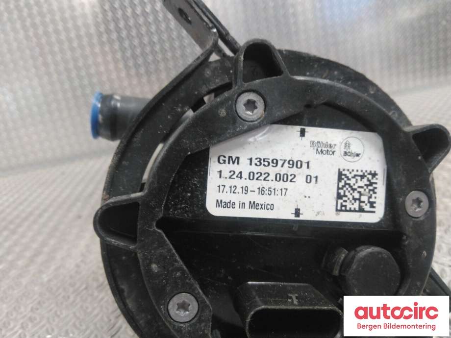 Vannpumpe til Opel Ampera-e 2017-->> (Type II) (OPEL|13597901|)