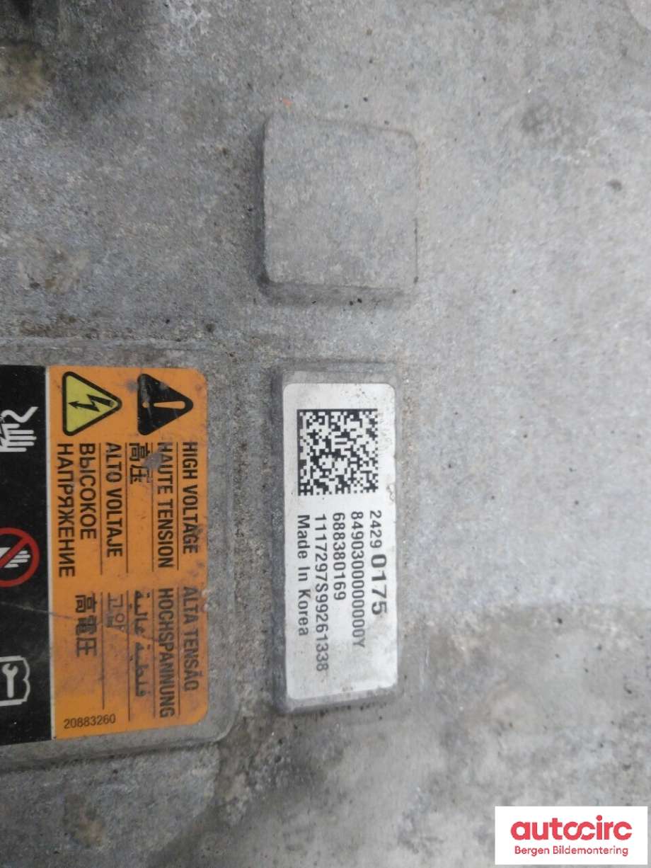 Inverter elbil til Opel Ampera-e 2017-->> (Type II)  (OPEL|24290175|)