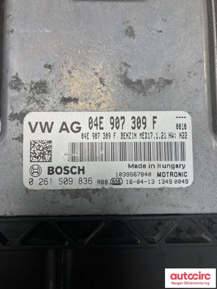 Styreenhet motor til VW e-Golf 2014-2017 (Fase 1) (VOLKSWAGEN|04E 906 023 AG||04E 907 309 F)