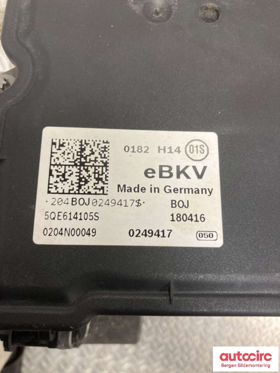 Bremsekraft-regulator bak til VW e-Golf 2014-2017 (Fase 1)  (VOLKSWAGEN|5QE 614 105 AT|)