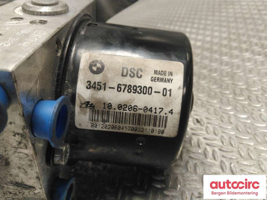 ABS sentral til BMW 3-Serie 2005-2011 (E90/E91/E92/E93) (E90/E91/E92/E93) (BMW|34 51 2 460 468|)
