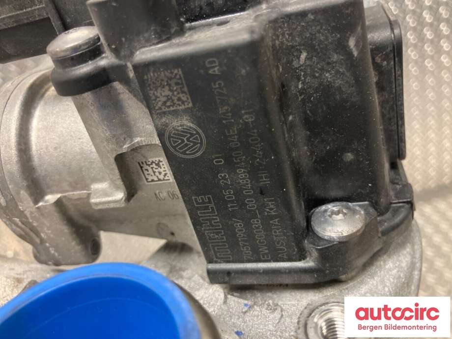Turbo til VW e-Golf 2014-2017 (Fase 1)  (VOLKSWAGEN|04E 145 721 G|04E 145 721 GX|)