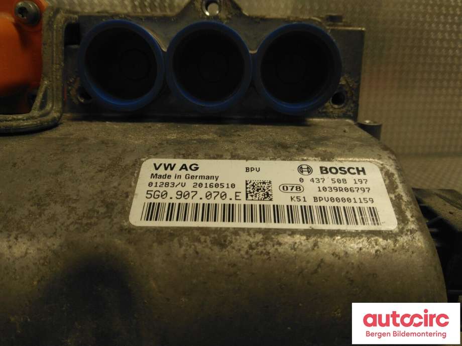 Inverter hybrid til VW e-Golf 2014-2017 (Fase 1)  (VOLKSWAGEN|5G0 907 070 E|)