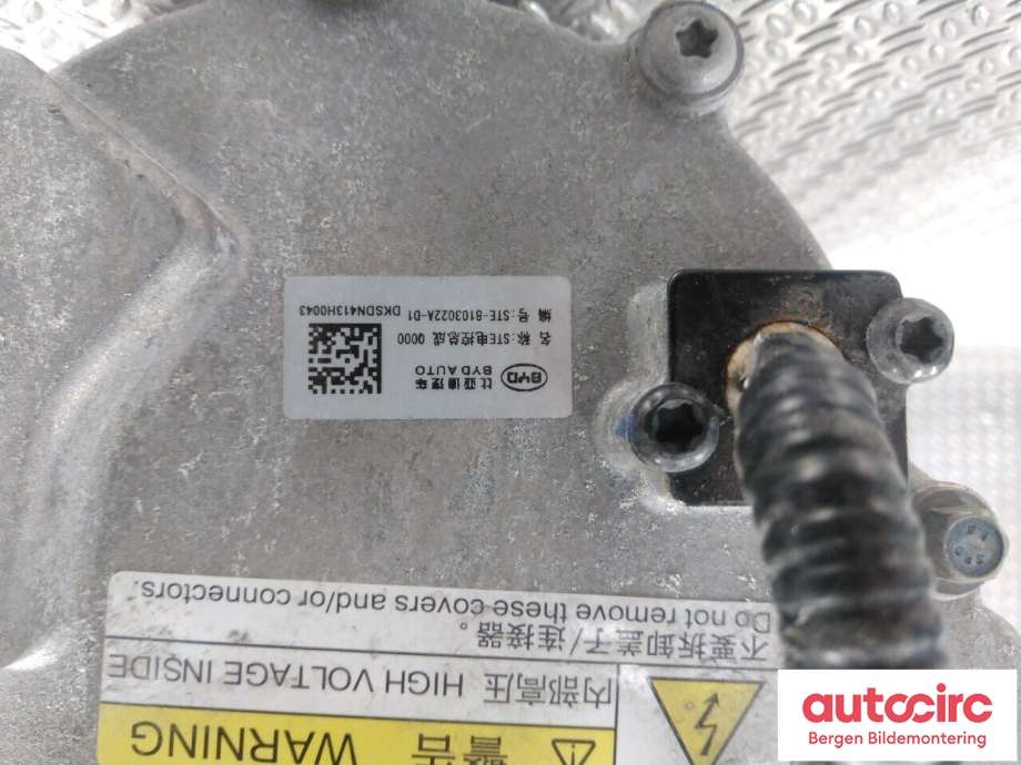 Aircondition kompressor til BYD Tang 2020-->>  (BYD|STE-8103020-D1|)