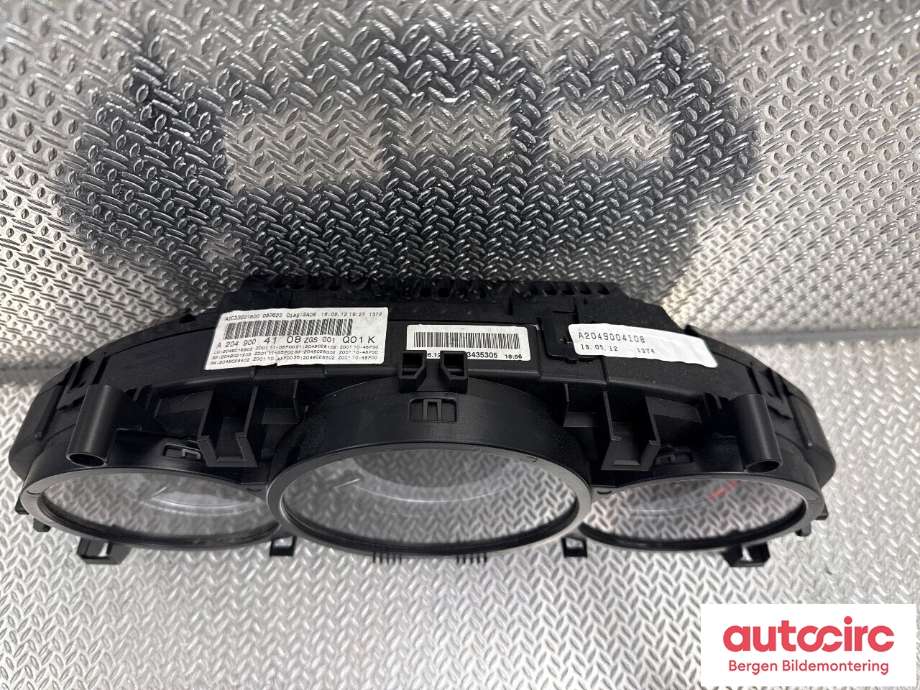 Instrumentpanel til Mercedes C-Klasse 2011-2014 (Fase 2) (W204) (W204) (MERCEDES|A 204 900 41 08|)