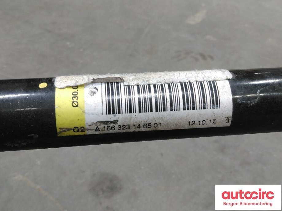 Stabilisatorstag foran til Mercedes GLE 2015-2018 (Fase 2) (W166) (W166) (MERCEDES|A 166 323 14 65|)