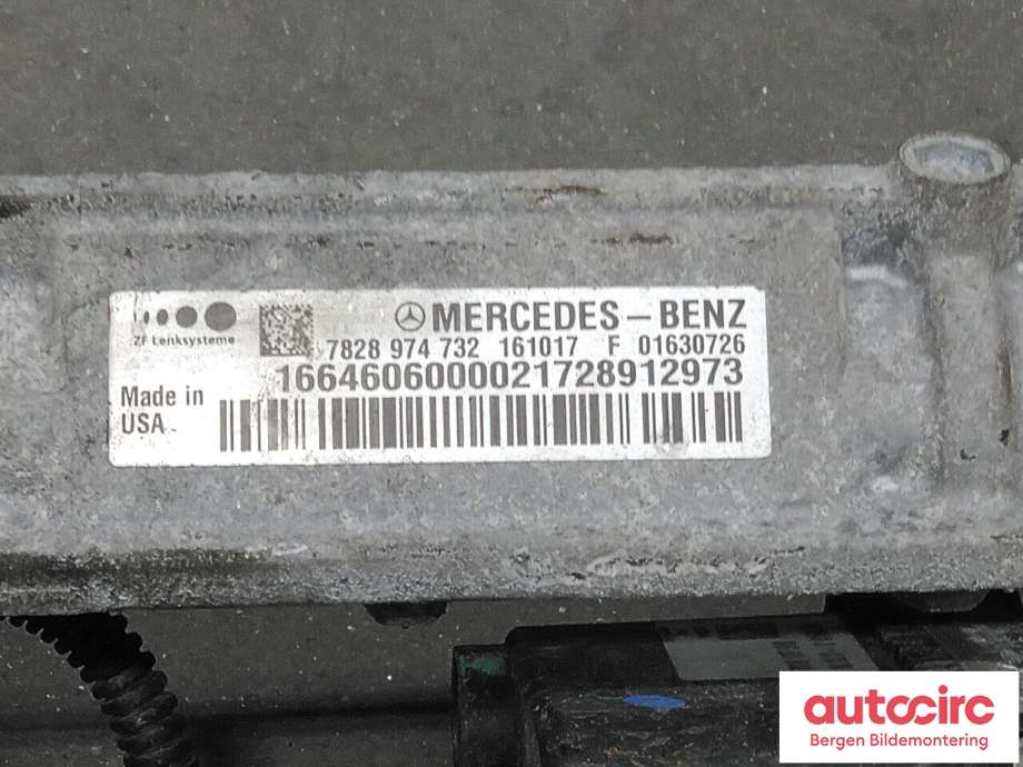Tannstang elektrisk til Mercedes GLE 2015-2018 (Fase 2) (W166) (W166) (MERCEDES|A 166 460 60 00 64|A 166 460 60 00|)