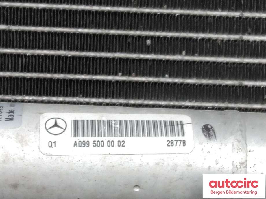 Aircondition radiator til Mercedes GLE 2015-2018 (Fase 2) (W166) (W166) (MERCEDES|A 099 500 00 02|)