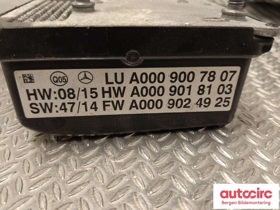 Sensor radar til Mercedes GLE 2015-2018 (Fase 2) (W166) (W166) (MERCEDES|A 000 900 78 07|)
